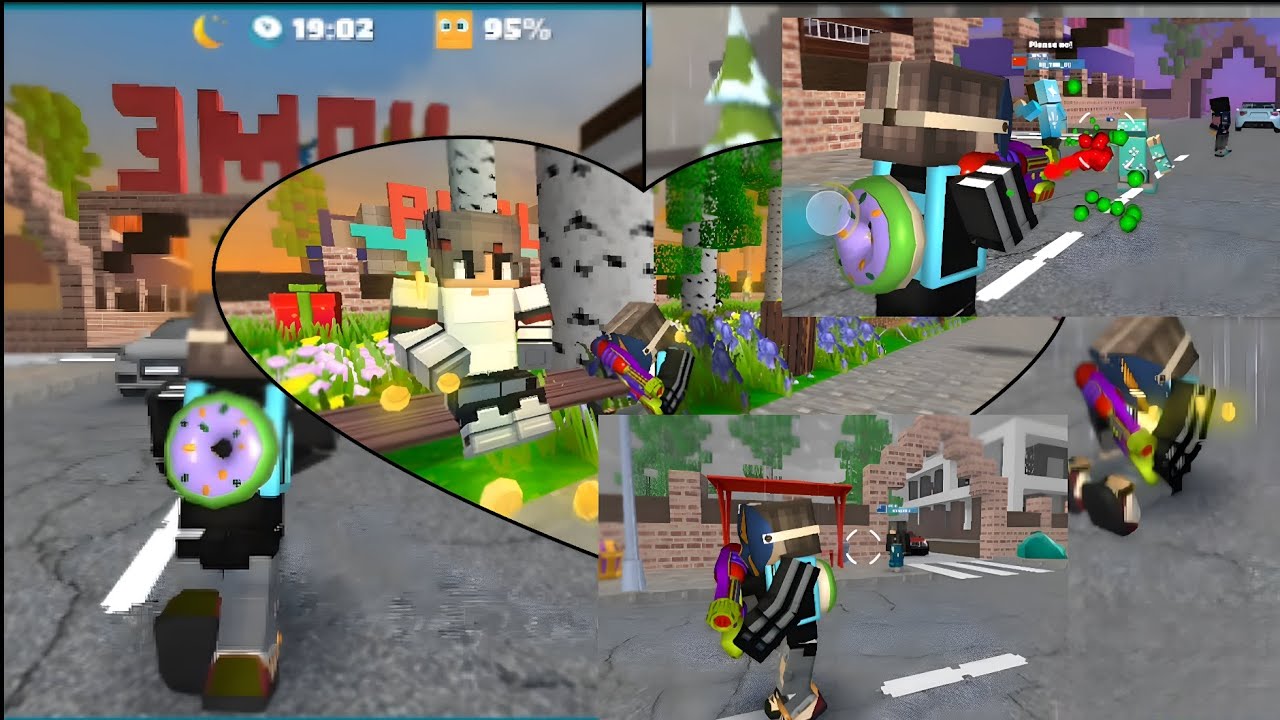 Water Gun Battle for My Crush 😍 Roblox Action Gameplay