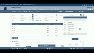 AlignBooks Transaction Forms - Finance Expenses Journal