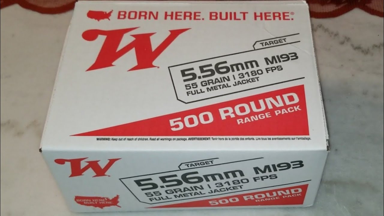 Winchester 556 Ammo Score...Academy Sports AmmoMafia YouTube