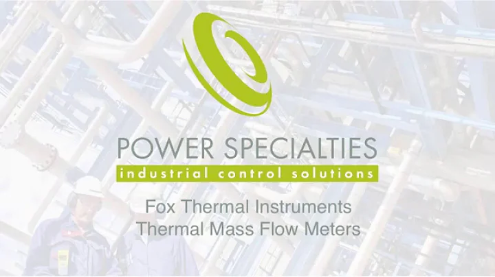 Introduction to Fox Thermal Instruments Mass Flow Meters