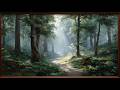 Vintage Forest Landscape Painting | Framed TV Art | Art Screensaver | 2 hours