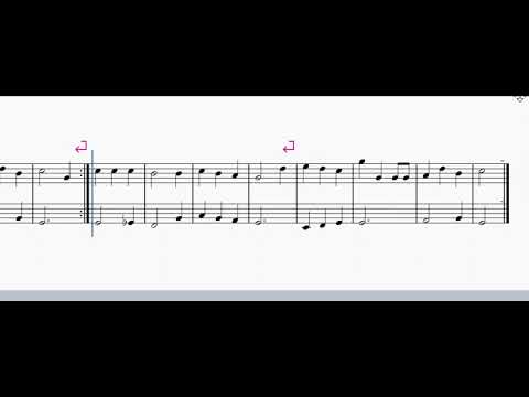 We Wish You a Merry Christmas (리코더 2중주) - Arthur Warrell