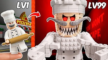 LEGO Roblox Horror: Recreating ESCAPE THE PIZZERIA Game! | AM Bricks Galaxy
