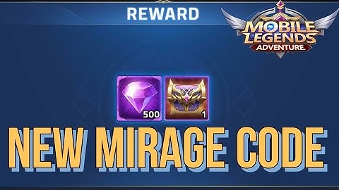 NEW GIFT CODE | NEW MIRAGE CHEST SECRET CODE APRIL 2021 - MLA