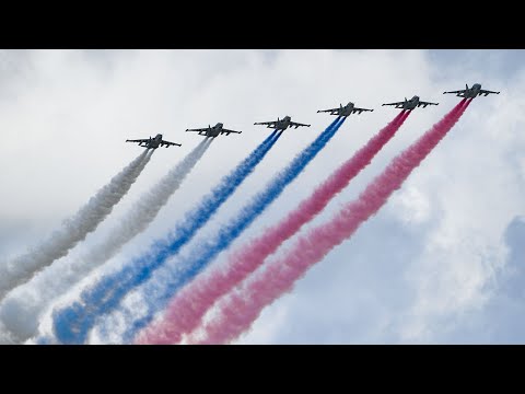 Авиационная часть Парада Победы в Москве