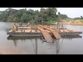 Congo  le bac de la louesse vlog242