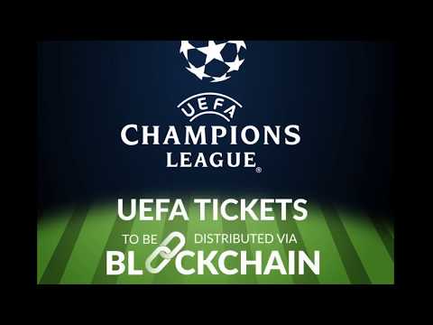 UEFA Tickets to be Distributed via Blockchain!