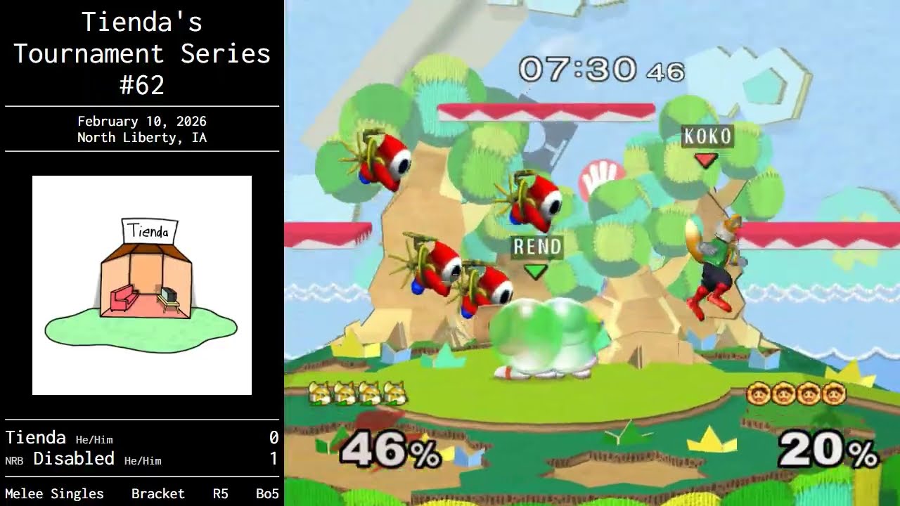 Tienda vs Disabled – Tienda＇s Tournament Series #62 – Round 5