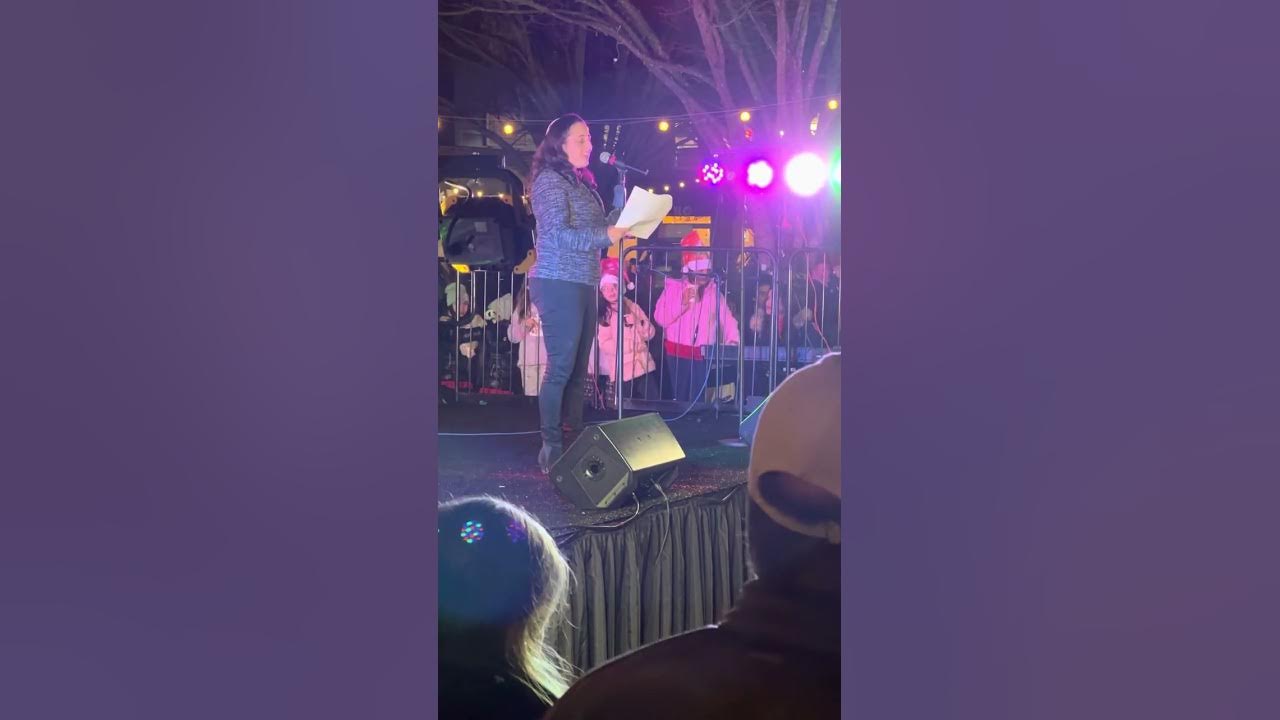 Rabbi Annie Lewis Kentlands Tree & Menorah Lighting YouTube