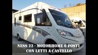 MOTORHOME MCLOUIS NESS 22 - 6 POSTI CON LETTI A CASTELLO