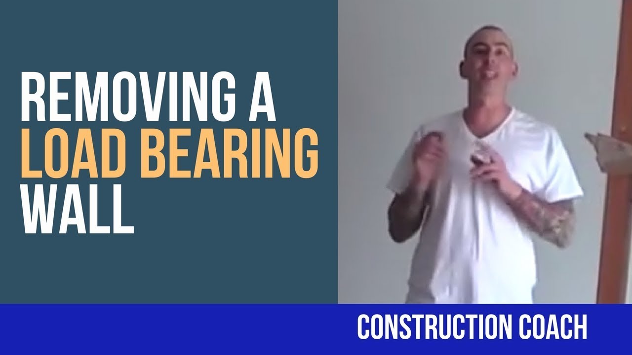 Removing a Load Bearing Wall DIY YouTube