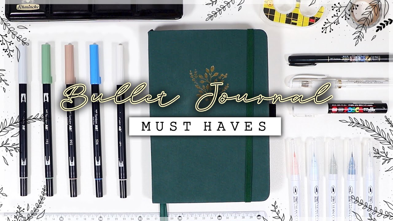 Bullet Journal Supplies And Gifts (The Most Gorgeous Ones!) - Slightly  Sorted