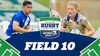 2024 Collegiate Rugby Championship - Field 10 - Day 2 - Session 1