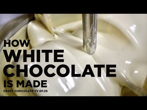 Video: What Is White Chocolate Made Of?