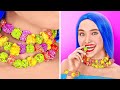 HOW TO SNEAK FOOD INTO A FASHION SHOW || Awesome Food Sneaking Ideas by 123 GO!