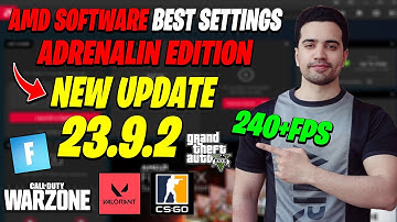 AMD Adrenalin Edition New update 23.9.2 (2023 FOR Best Setting Gaming)