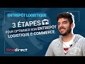 3 ÉTAPES pour optimiser son entrepôt logistique e commerce - OneDirect [Témoignage client]