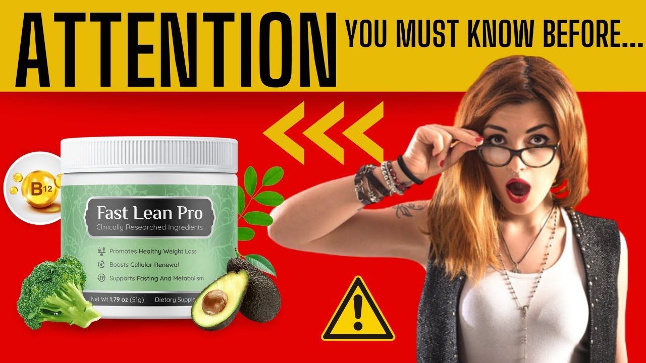 FAST LEAN PRO ((⚠️BE CAREFUL!⚠️)) Fast Lean Pro Review – Fast Lean Pro Reviews – Weight Loss