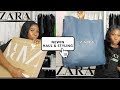 HUGE ZARA AUTUMN HAUL 2019| NEW IN TRY ON + STYLING