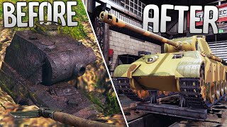 I Found A Buried Tank & Repaired It For Major Profits In Tank Mechanic Simulator