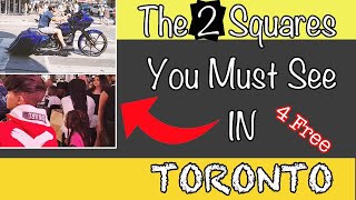 Visiting Downtown Toronto | Yonge-Dundas and Nathan Phillips Square in 2023