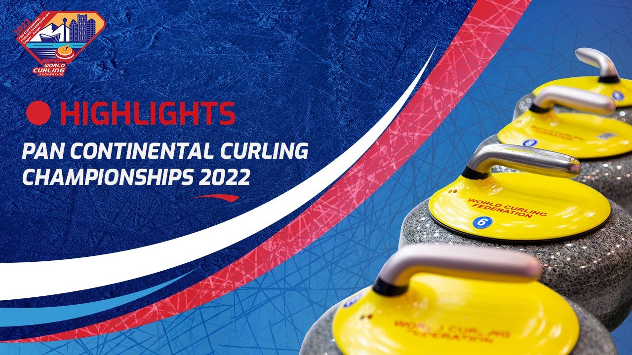 KOREA v CANADA - Highlights - Mens Pan Continental Curling Championships 2022