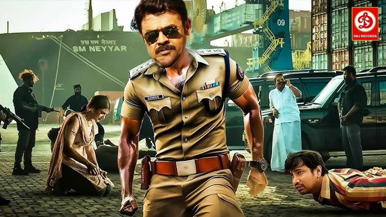 "Dharam Kantha" Venkatesh New South Superhit Blockbuster Hindi Dubbed Action Movie || Ramya Krishna