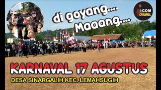 Pesta 17 Agustus Desa Sinargalih Kecamatan Lemahsugih dibanjiri para peserta tiap blok