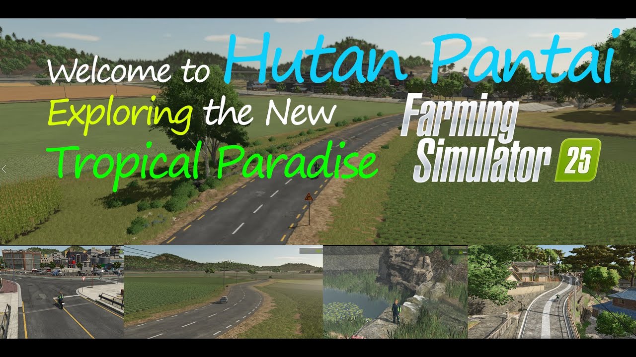 Welcome to Hutan Pantai: Exploring the New Tropical Paradise in Farming Simulator 25 | First look