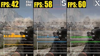 Modern Warfare 2 Comparison Xbox One vs. Series S vs. Series X | Loading, Graphics, FPS Test