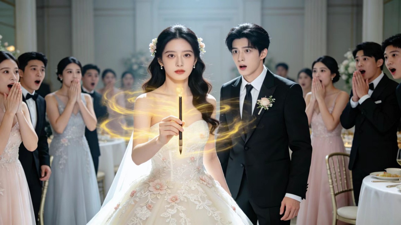 爺爺臨終留一支判官筆，婚禮上它突然寫字，竟救了我一命！#爽文 #短劇 #drama #最新短劇全集