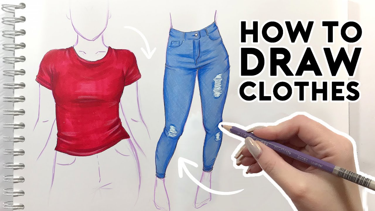 How To Draw Clothes Easy Drawing Art | eduaspirant.com