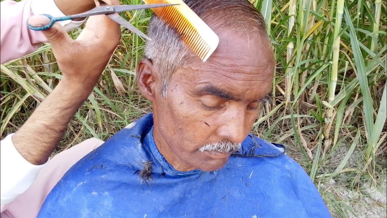 ASMR Old Style Haircut for Elderly Man ✂️ | Relaxing Vintage Barber Sounds | ASMR for Sleep