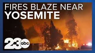 Thousands ordered to flee California wildfire near Yosemite