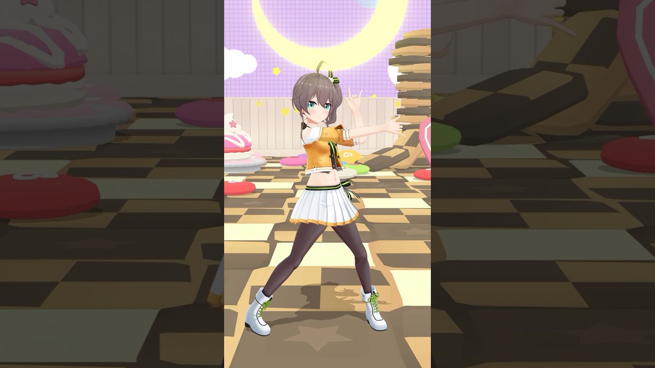 一番好きなのはクッキーです！君は？ #夏色まつり #ホロライブ #踊ってみた #レモンメロンクッキー