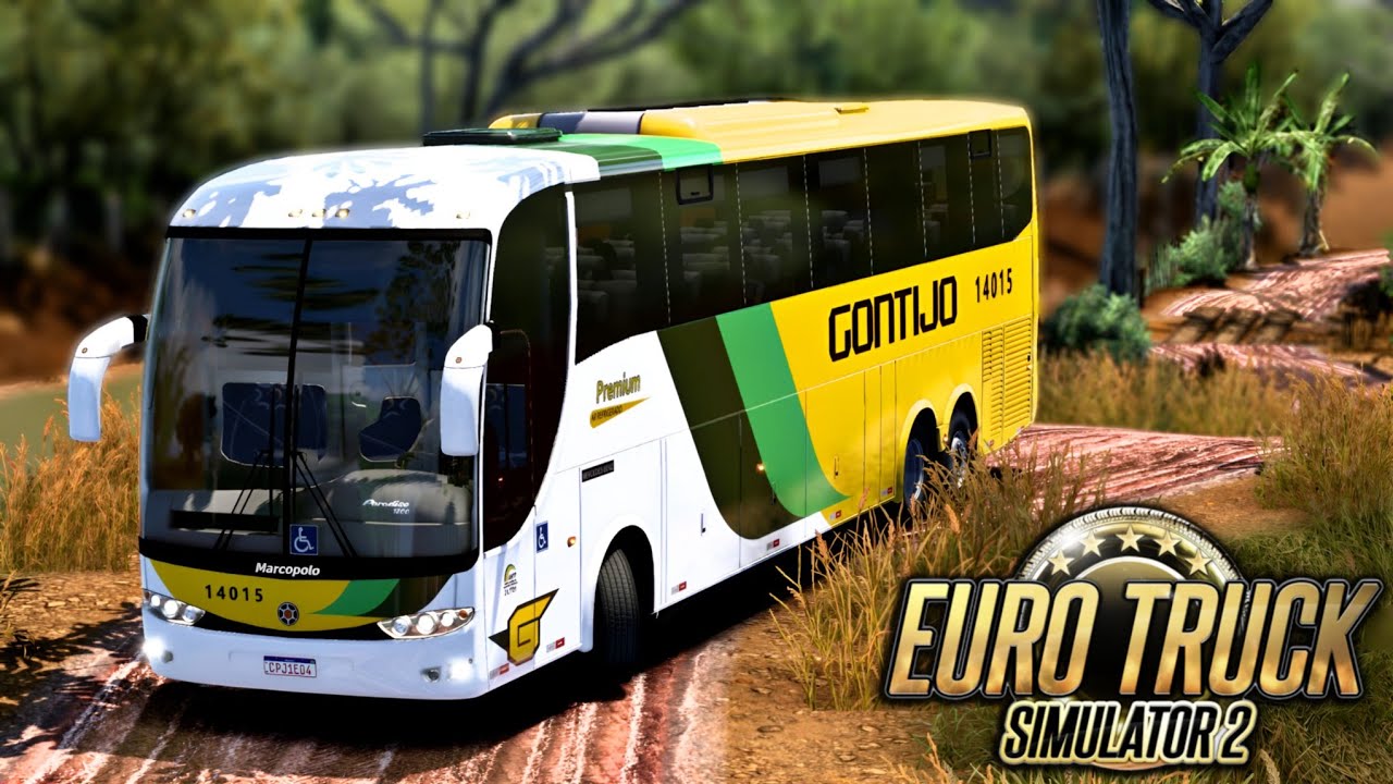 Euro Truck Simulator 2 - Viagem de Ônibus 