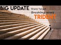 TRIDENT SHARE LATEST NEWS TODAY || TRIDENT LTD SHARE TARGET || TRIDENT STOCK PRICE JUNE