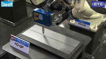[DAIHEN] ２次元レーザ光を用いたワーク位置検出センサ - High-speed workpiece position detection sensor using 2D laser beam