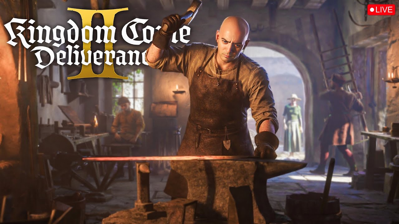 🔴Best Blacksmith in Town Baby⚒️ in Kingdom Come Deliverance II | 