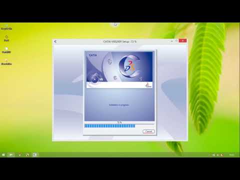 Catia V6 2009 Installation Video.