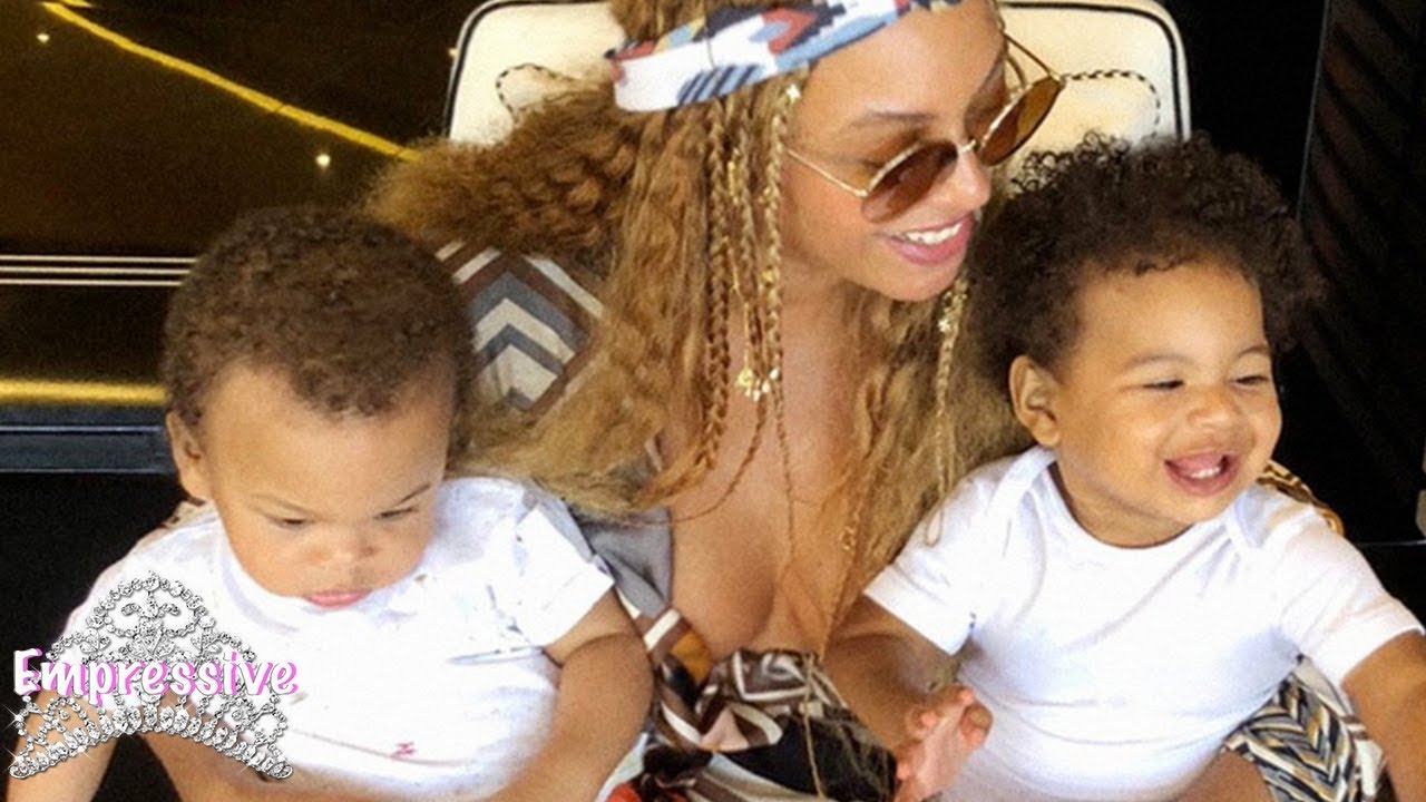 beyonce shares new pictures of her twins sir and rumi carter
