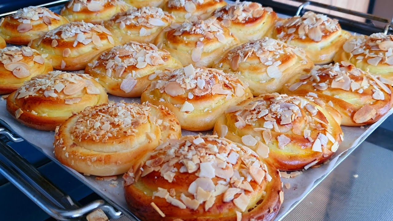 أحسن بكثير من شنيك❗بملعقة زبدة فقط وحبة بيض الحل السريع لشرب الشاي بدون خميرة حلويات اهش من القطن