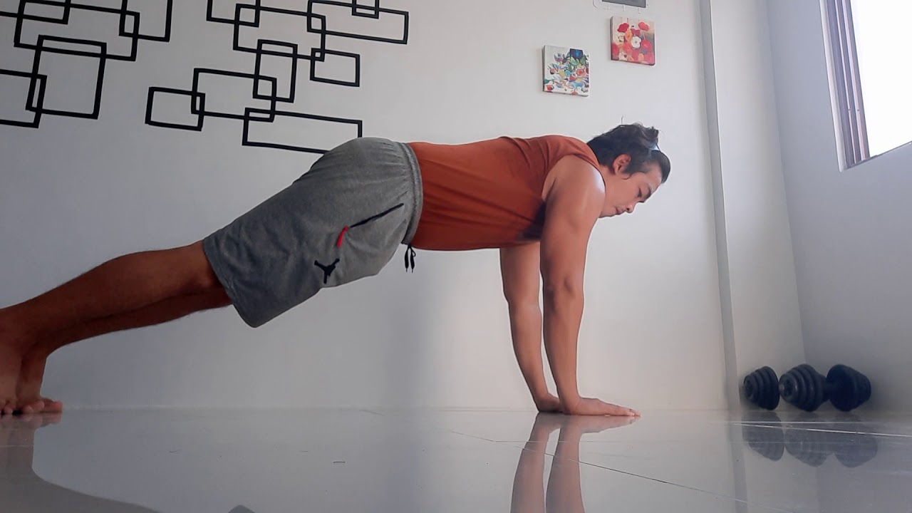 Chest workout push up . No equipment - YouTube