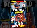 मल (Poop) रोकने की गलती कभी मत करना! 😱⚠️ आंतें फट सकती हैं? #Shorts #Kosh01 #HealthFacts