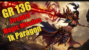 Diablo 3 Season 27 PTR - Magic Missile Firebird Wizard GR 136 (1k para)