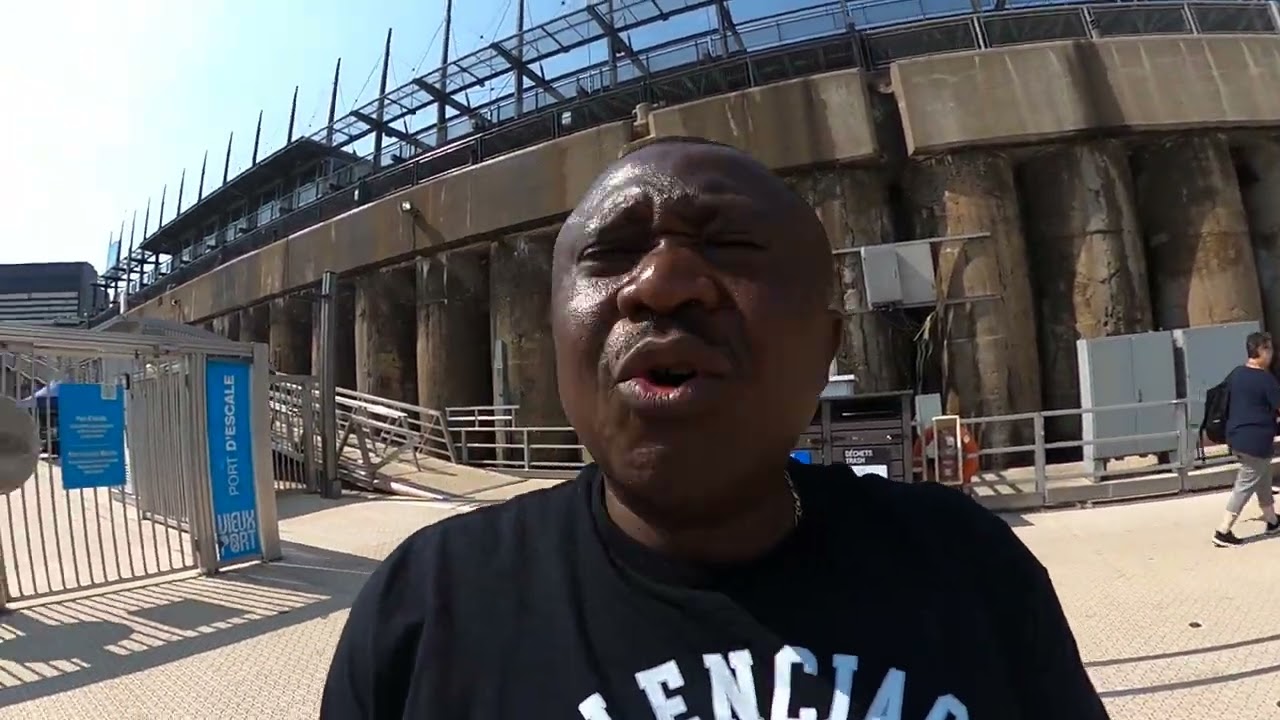 About to board a Ferry for Cruise in the River St-Laurent Montreal , Canada