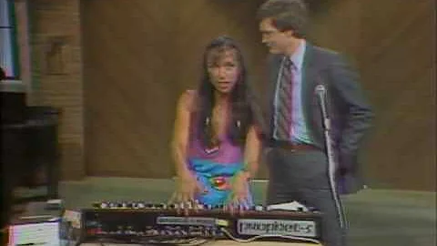 Ciani on Letterman Show