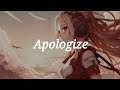 APOLOGIZE ♫ ENGLISH SAD SONGS PLAYLIST ♫ ACOUSTIC COVER OF POPULAR TIKTOK SONGS | June