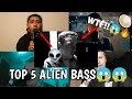 TOP 5 INSANE ALIEN😱😱 BASS IN THE WORLD