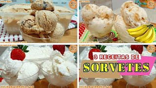 Experimente fazer essas 3 deliciosas receitas de sorvete caseiro melhor do que o comprado.